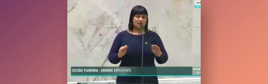 Adriana Borgo - avancos para o grupo coracao cinza bandeirante plenario alesp