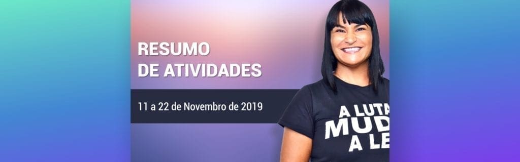 Adriana Borgo - Resumo de Atividades Novembro 2019 - 01