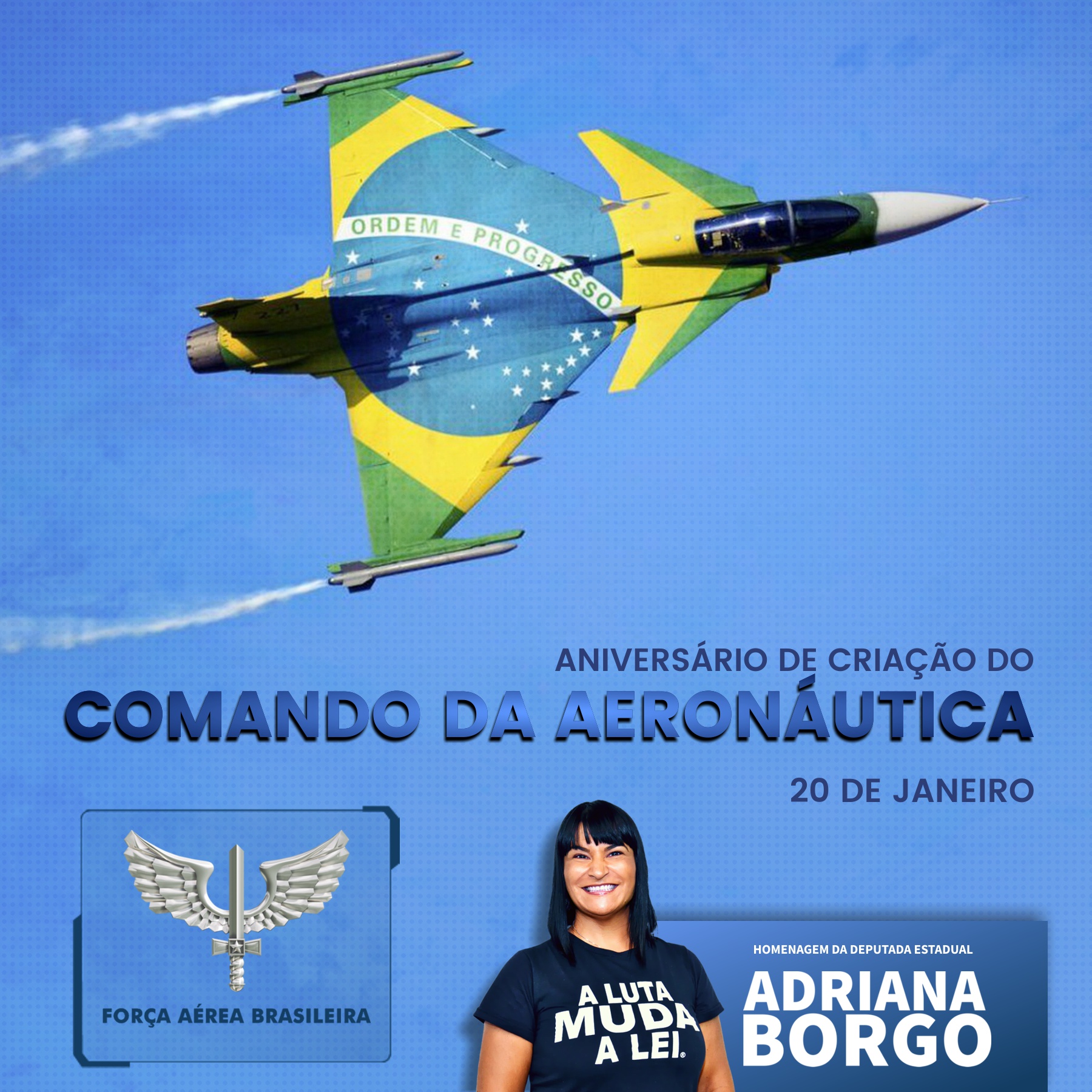 Adriana Borgo - Aniversario Comando Aeronautica