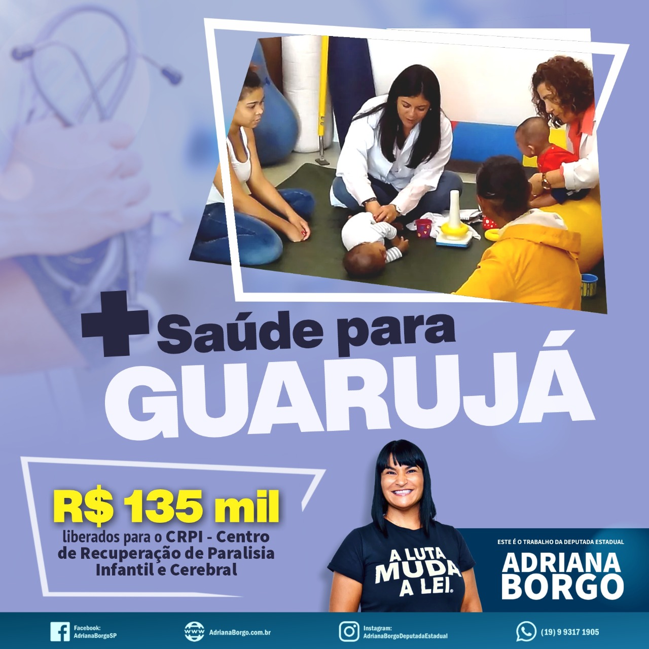 Adriana Borgo - Emendas - Mais Saude para Guaruja 2