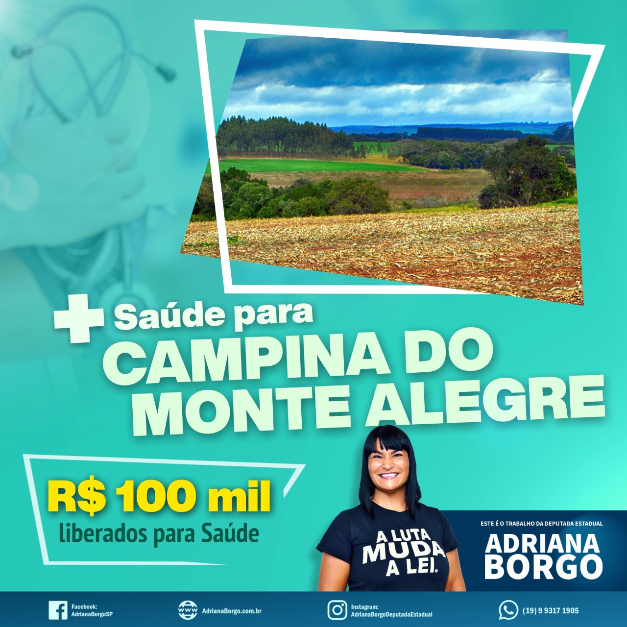 Adriana Borgo - Emendas - Saude para Campina do Monte Alegre