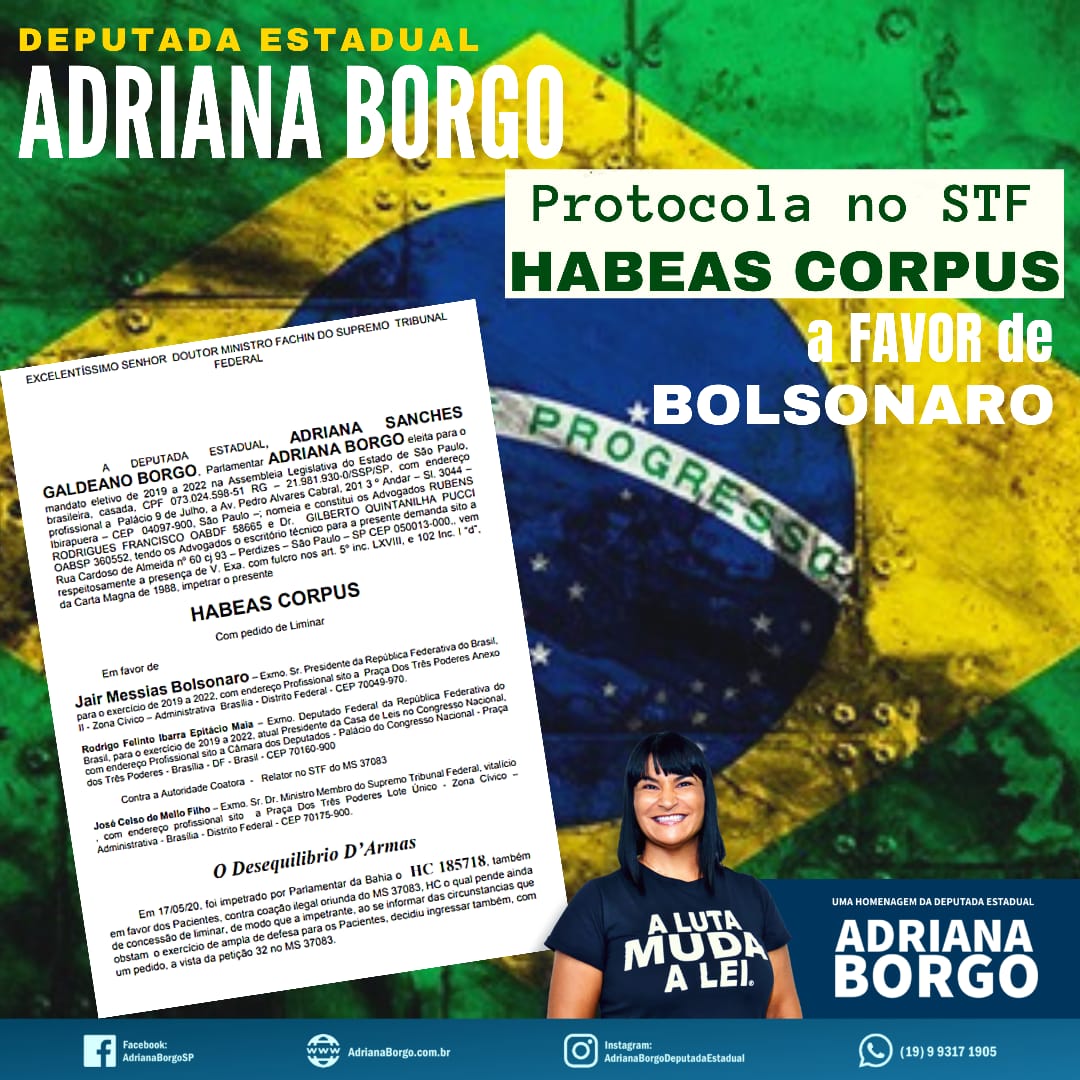 Adriana Borgo - Habeas Corpus contra Impeachment de Bolsonaro