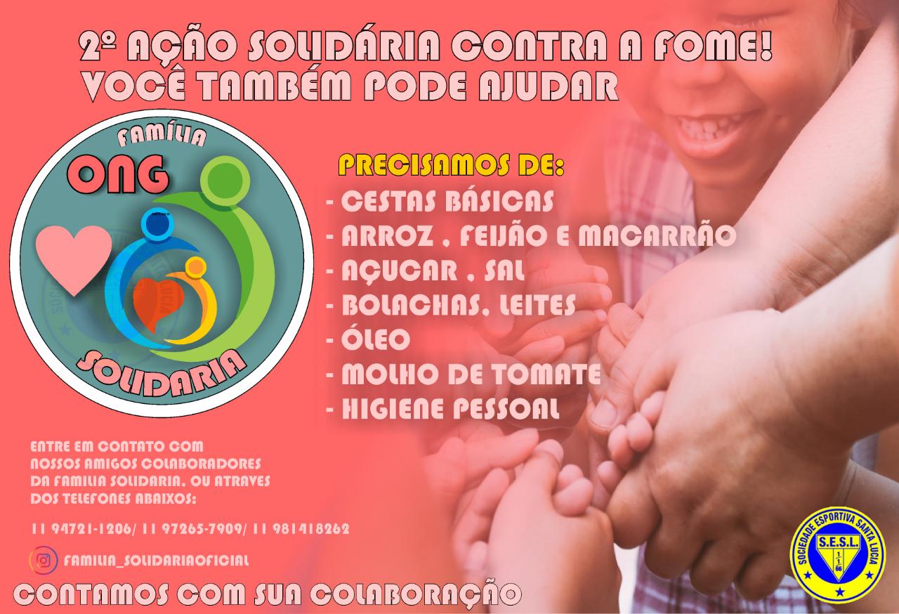 Adriana Borgo - acao solidaria contra a fome