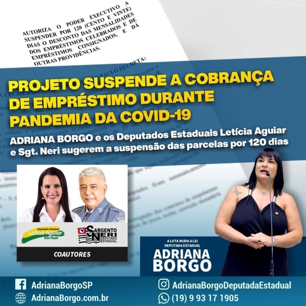 Adriana Borgo - Projeto sobre Emprestimos - COVID-19