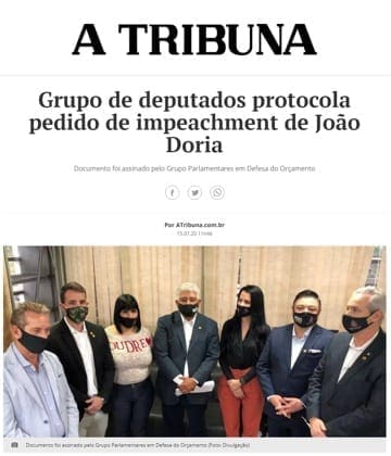 Adriana Borgo - Na Midia - A Tribuna - 15 de julho de 2020