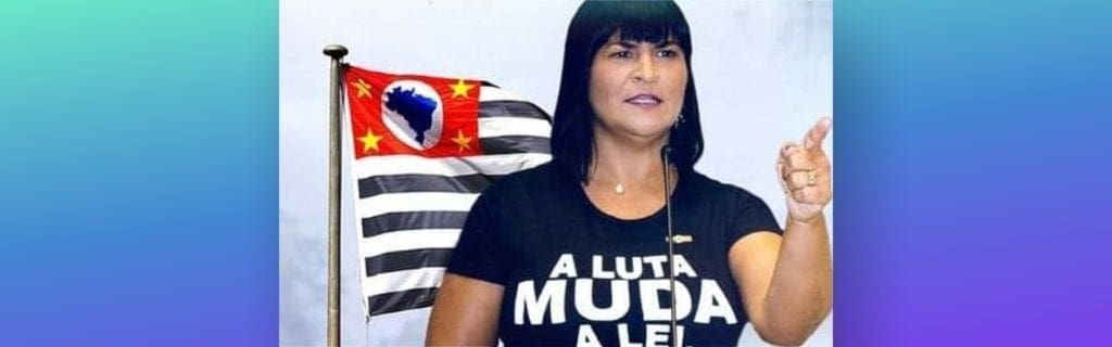 Adriana Borgo - capa Nota Major Olimpio e Bolsonaro